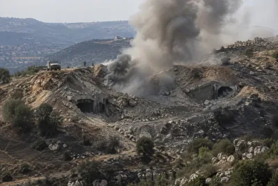 Israel förstörde Hizbollahtunnlar vid strategisk ås