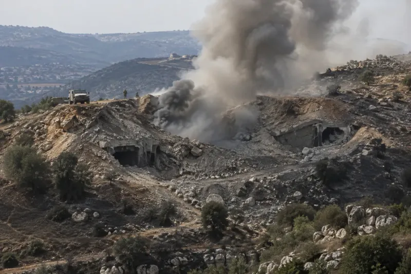 Israel förstörde Hizbollahtunnlar vid strategisk ås