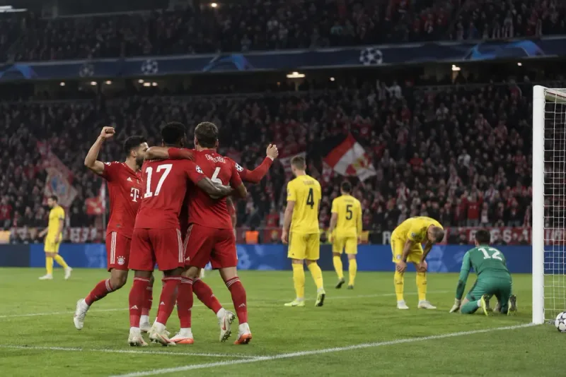 Bayern München krossade Bodø/Glimt efter pausbyte