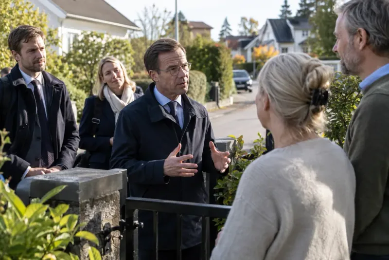 Ulf Kristersson ser valet som helt öppet