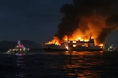 76 döda efter färjebrand i Filippinerna