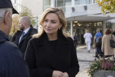 Ebba Busch avslutar valrörelsen med fokus på vården