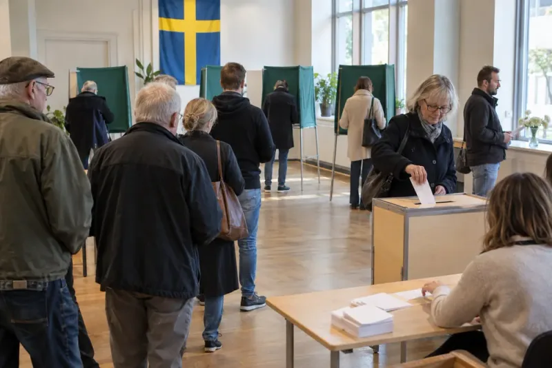 Rekordmånga har förtidsröstat inför valet