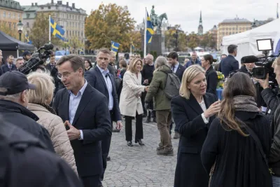 Partiledarna avslutar valrörelsen inför avgörandet