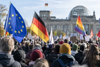 Protester mot AfD samlar tiotusentals i Tyskland