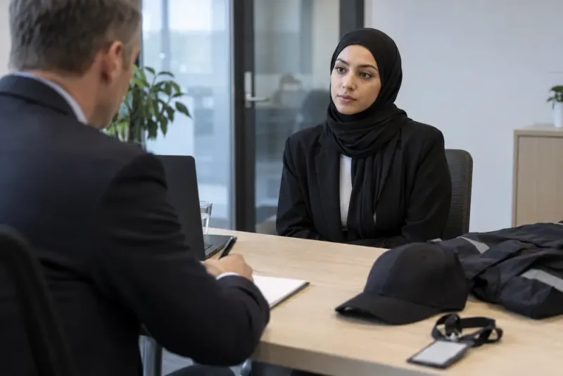 DO kräver Securitas på 75 000 efter hijabfall