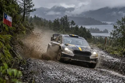 Oliver Solberg leder inför avgörandet i Chile