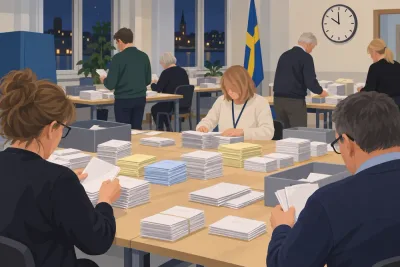 Valet avgörs efter kvällens rösträkning