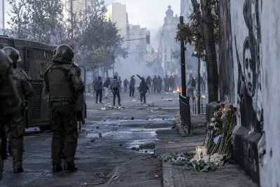 284 gripna efter oroligheter vid minnesdag i Chile
