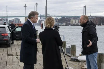 Jonas Attenius hotades vid brygga i Göteborg