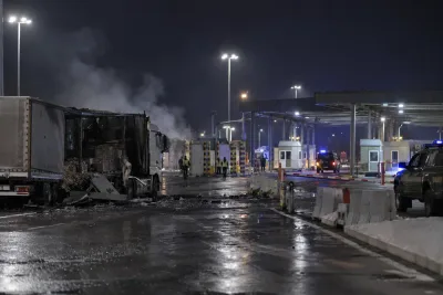 Ryska drönare slog till nära Polens gräns