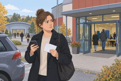 Fel adress på röstkort skickade Alice till tre platser