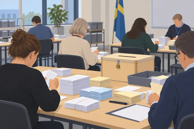 Så kontrolleras rösterna efter valdagen