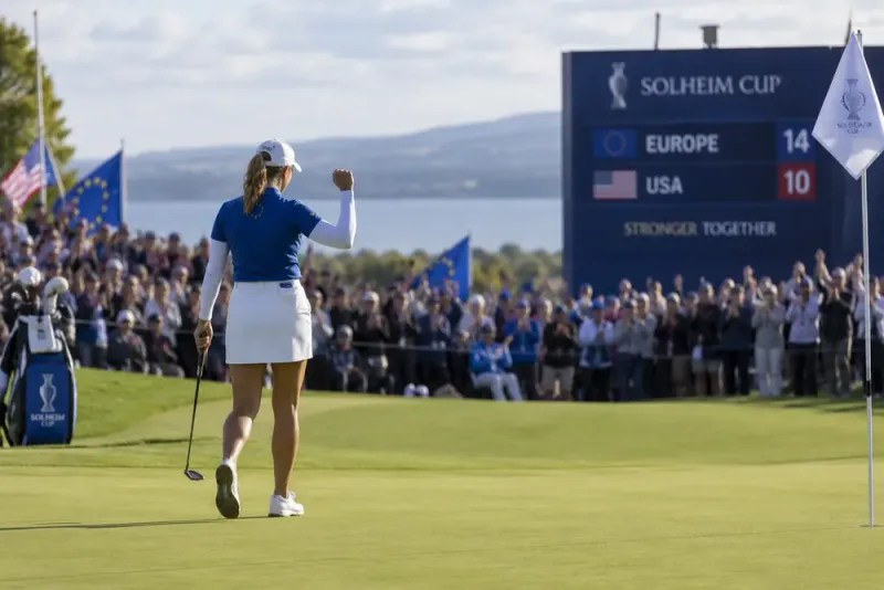 Linn Grant fullbordade perfekt Solheim Cup