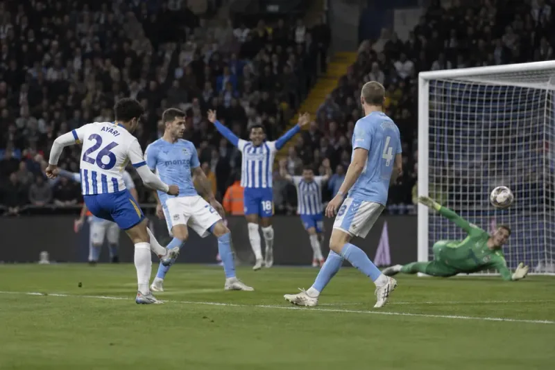Yasin Ayari nätade när Brighton körde över Coventry