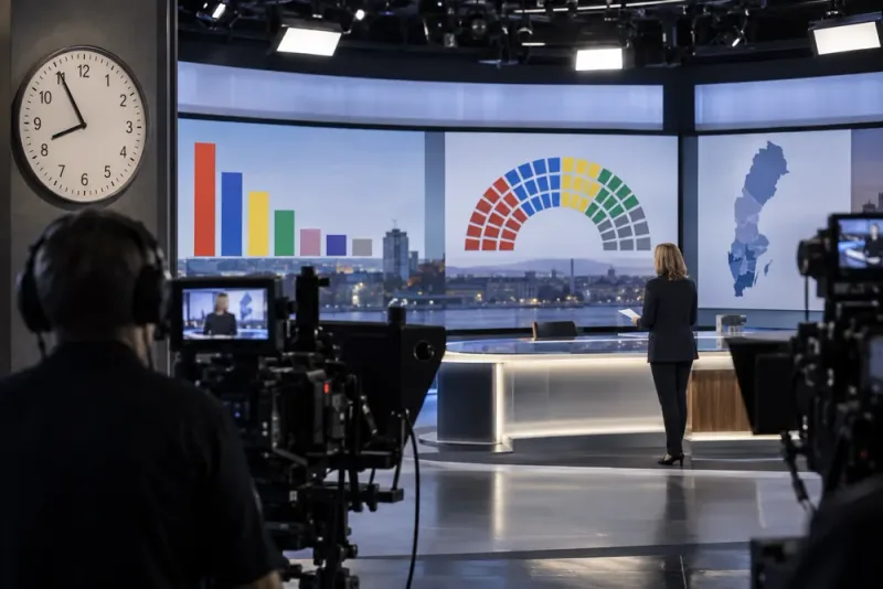 TV4 senarelägger vallokalsundersökning på valkvällen