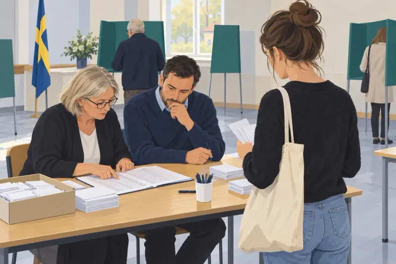 Maja Larsson nekas rösta efter fel i röstlängden