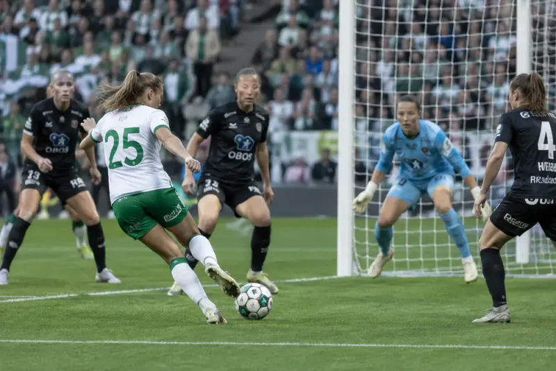 Fanny Peterson visade vägen för Hammarby