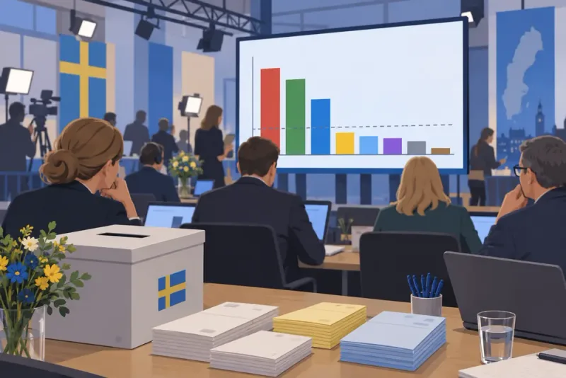 Rödgröna leder i Valu – Liberalerna över spärren