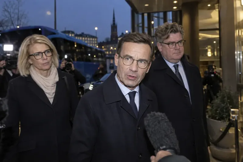 Ulf Kristersson tror på seger i jämnt val