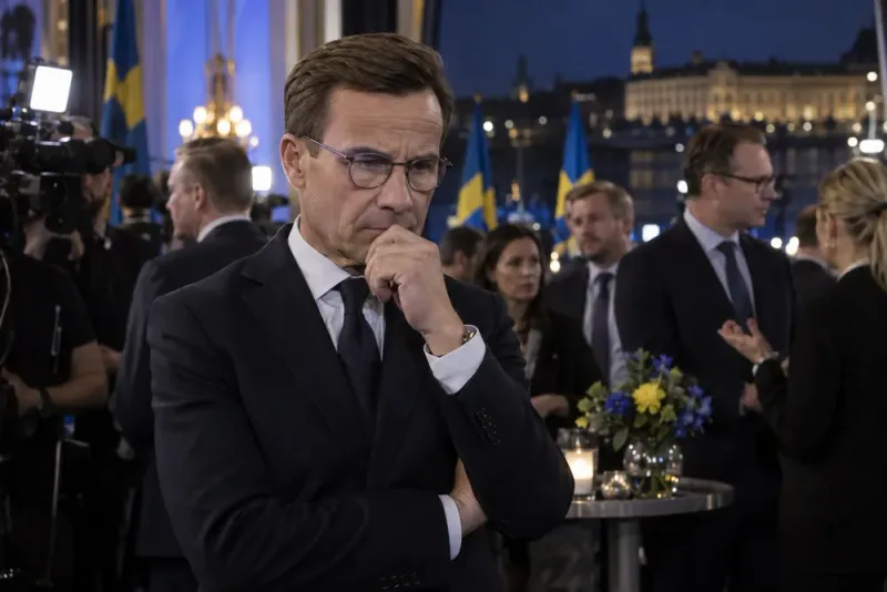 Kristersson vill pröva regeringsstöd vid rödgrön ledning
