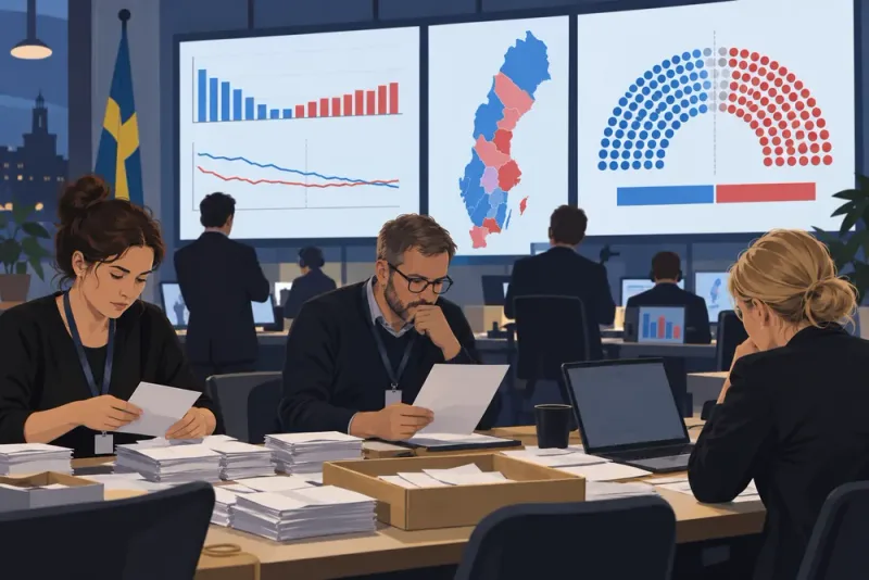 Valu gav rödgröna tydligt övertag – prognosen jämnade ut