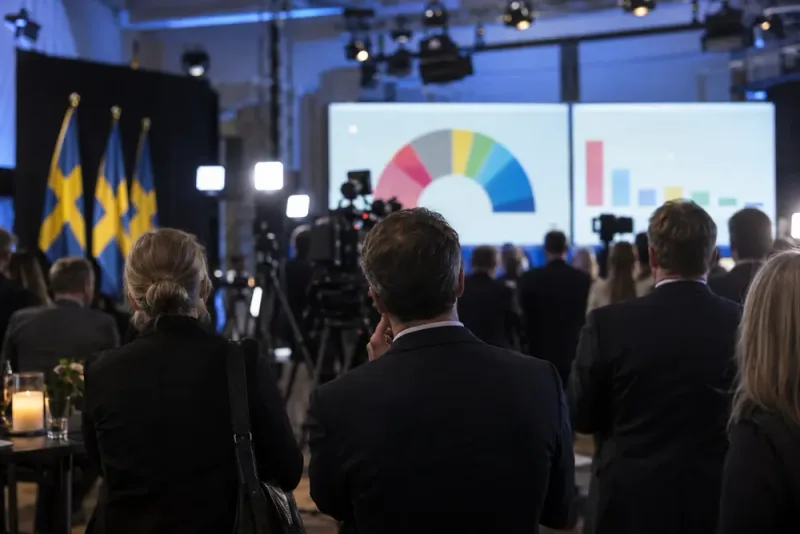 Socialdemokraterna räknar med regeringsskifte efter Valu