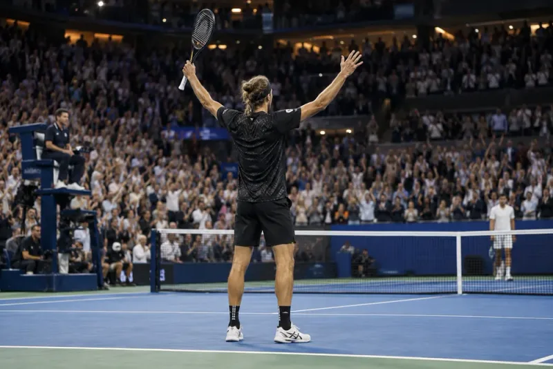 Alexander Zverev tog revansch i New York