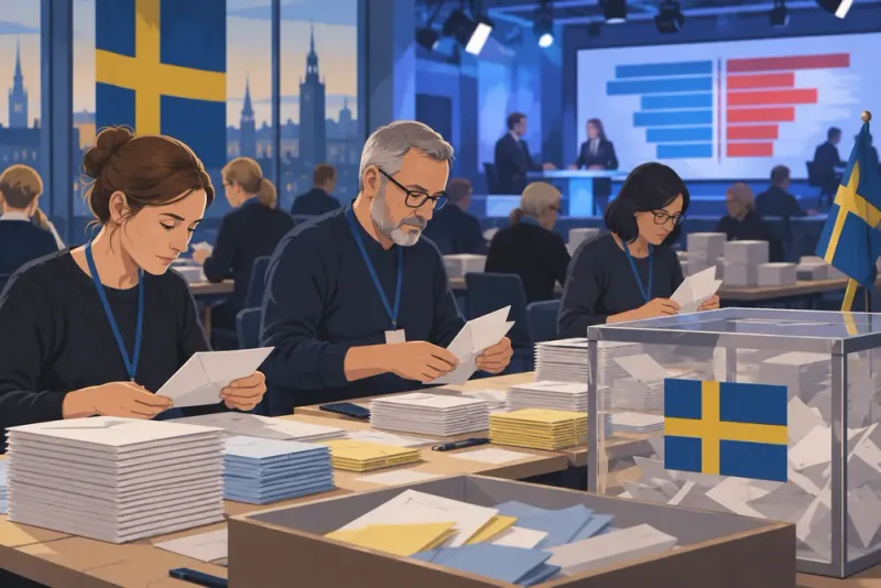 SD backar kraftigt när valkampen jämnar ut sig