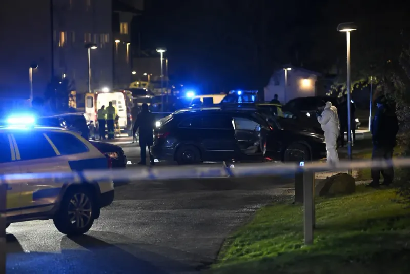 Två skottskadade efter skjutning i Finspång