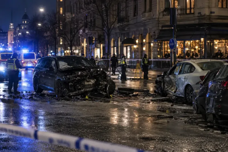 Man misstänks ha lämnat dödskrasch för bar