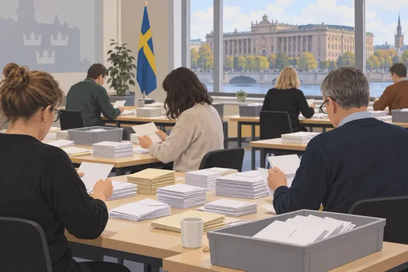 Rösträkningen kan avgöra regeringsfrågan först senare