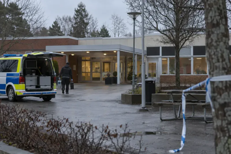 Polisens brottsplatsarbete avslutat efter attacken i Fagersta