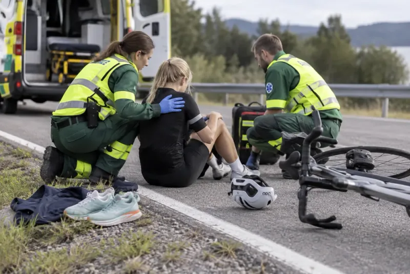 Julia Nielsen svårt skadad efter trafikolycka