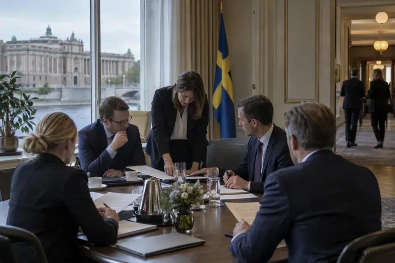 Socialdemokraterna förbereder bred koalition efter valet