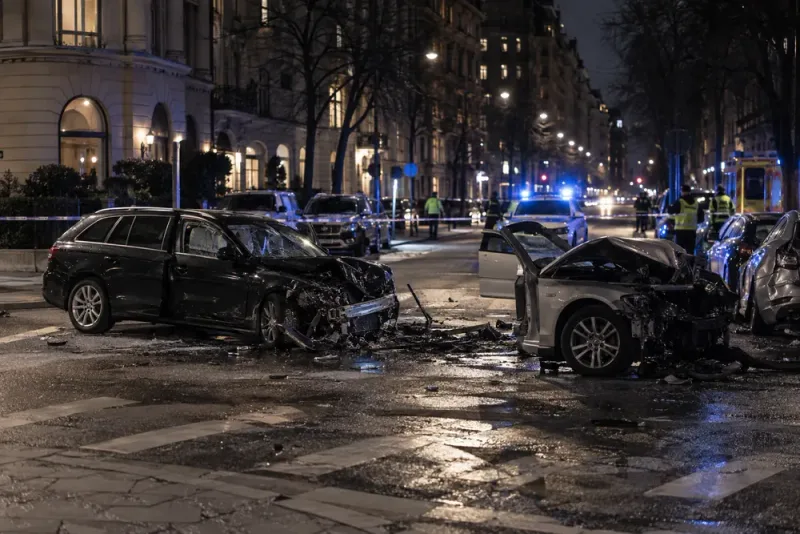 Man häktad efter dödskrasch på Östermalm
