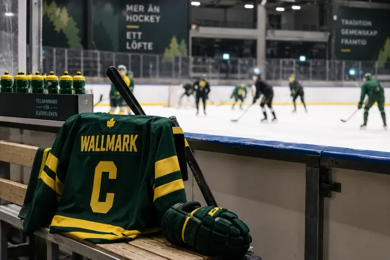 Lucas Wallmark saknades inför SHL-premiären