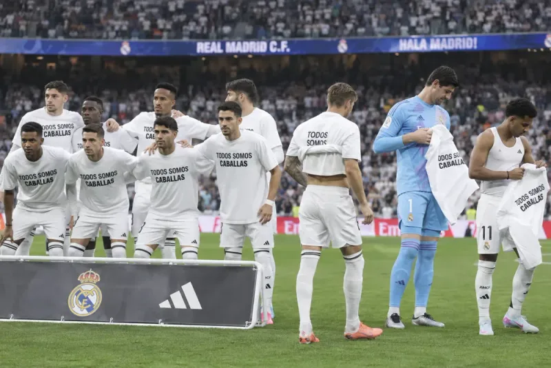 Real Madrid-spelare avstod delar av solidaritetsaktionen