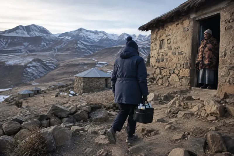 USA nya hälsoavtal väcker oro i Lesotho