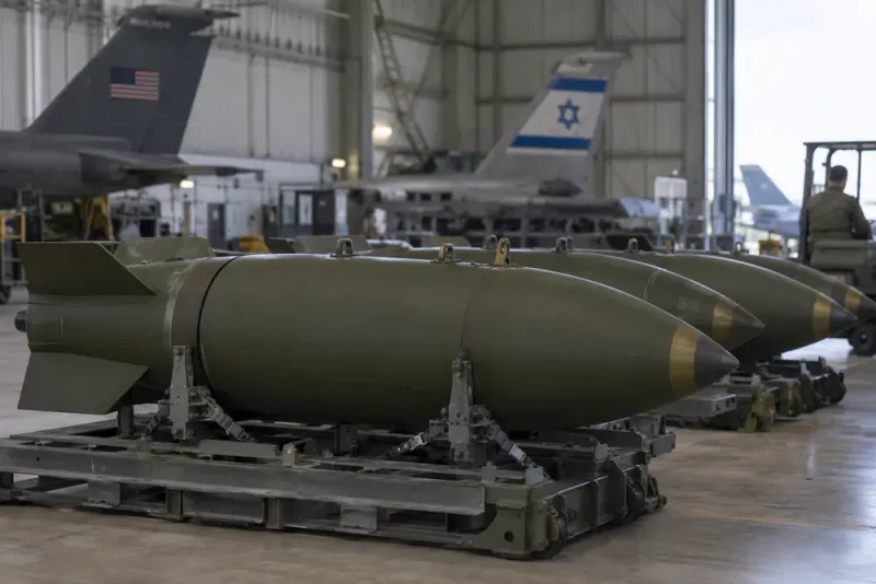 USA planerar bombpaket till Israel för 27 miljarder