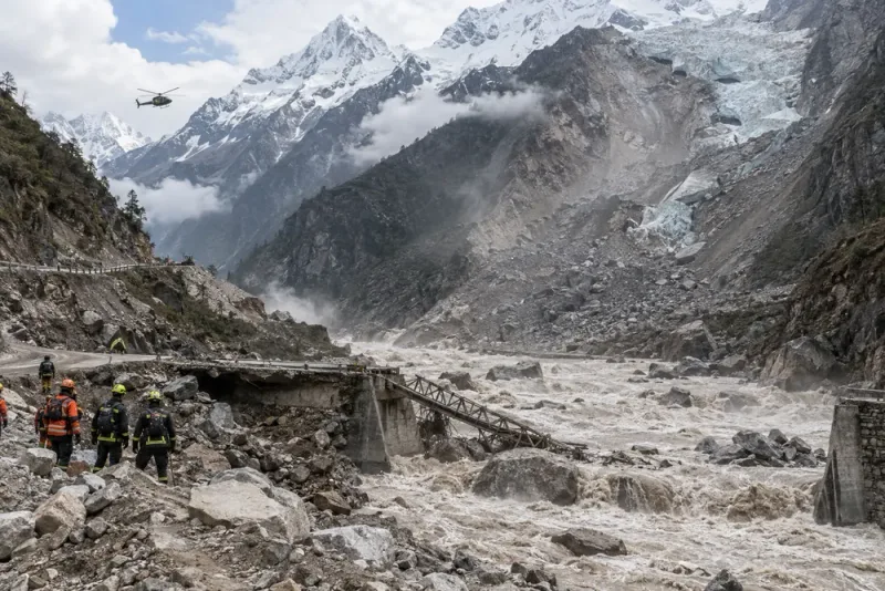 Klimatförändringar bidrog till dödlig katastrof i Nepal