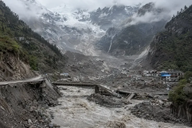 Klimatförändringar förvärrade katastrofen i Nepals Himalaya