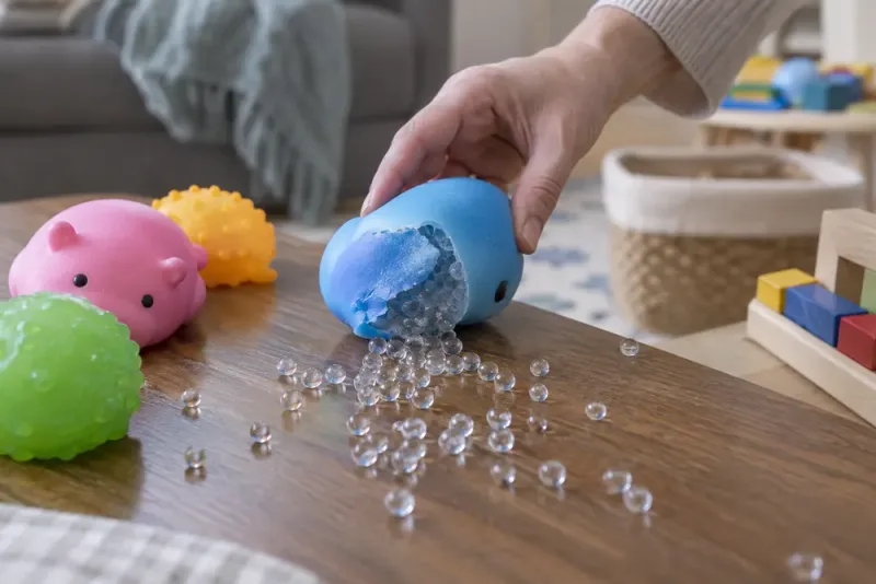 Squishies kan orsaka brännskador och allvarliga skador