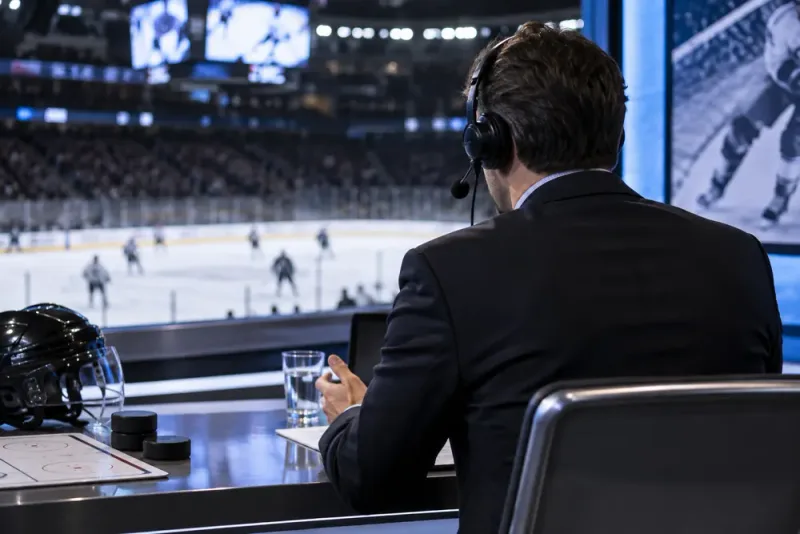 Robin Figren kliver in som hockeyexpert