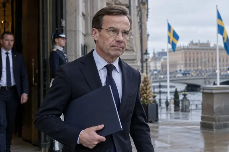 Ulf Kristersson begär att bli entledigad som statsminister