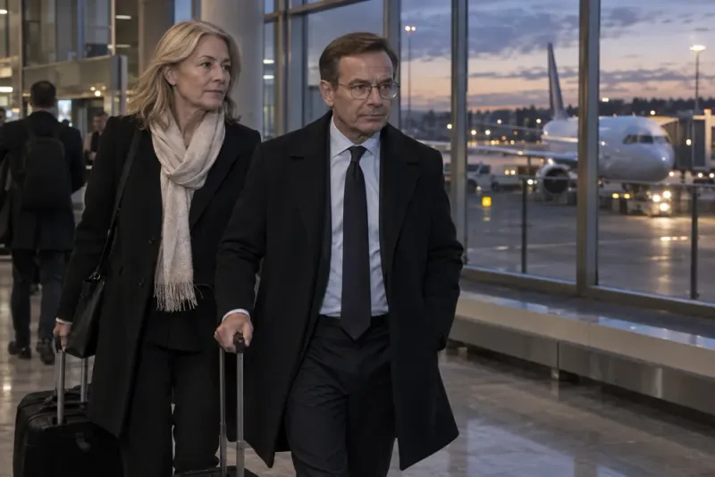 Ulf Kristersson avgår och lämnar Sverige för Riga