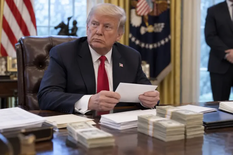 Donald Trump gav tre assistenter 45 000 dollar var