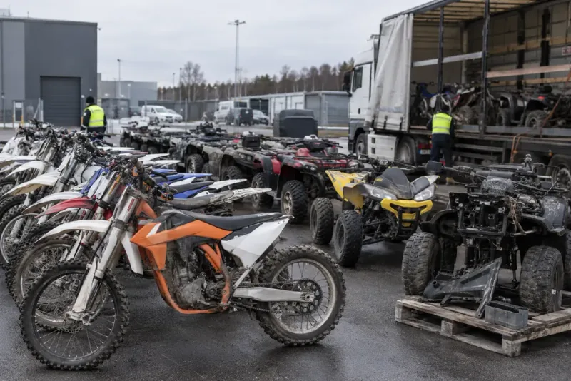 22 stulna fordon återförda från Polen