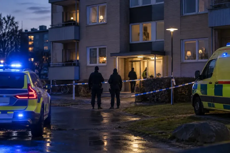 Man anhållen efter misstänkt mord i Osby