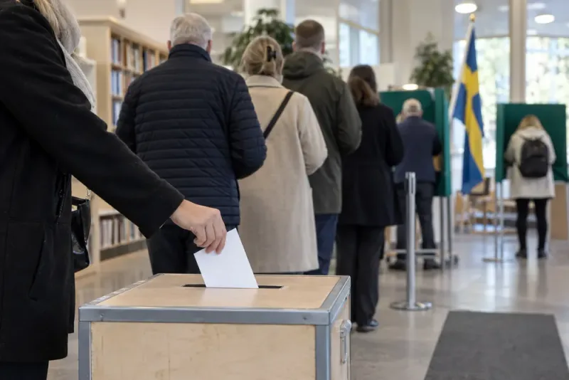 Rekordmånga valde att rösta före valdagen
